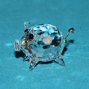 Swarovski Figurine: 010028  Mini Pig - Variation 2