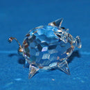 Swarovski Figurine: 010028  Mini Pig - Variation 2