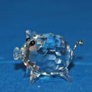 Swarovski Figurine: 010028  Mini Pig - Variation 2