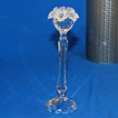 Swarovski Candleholder: 010043 Flower Topped 137