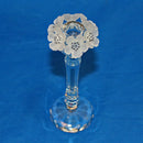 Swarovski Candleholder: 010043 Flower Topped 137
