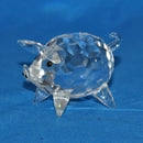 Swarovski Figurine: 011846 Large Pig - Variation 1