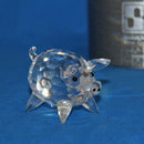 Swarovski Figurine: 011846 Large Pig - Variation 1