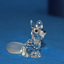 Swarovski Figurine: 014955 Mini Fox Sitting - Version 2