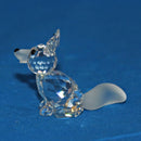Swarovski Figurine: 014955 Mini Fox Sitting - Version 2