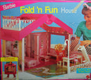 1992 Barbie Fold 'n Fun House (1545)