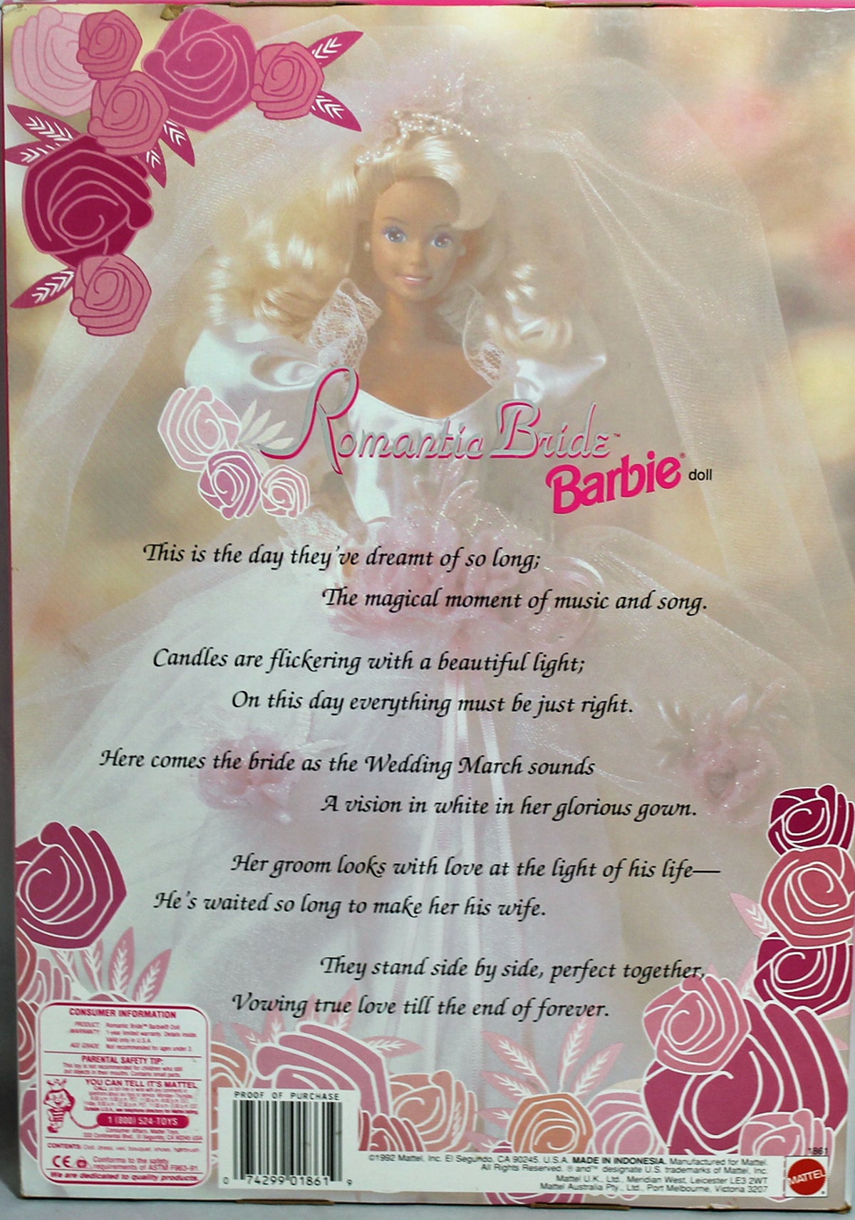 Romantic Bride Barbie - 1861
