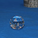 Swarovski Paperweight: 030087 Round Medium Vitrail VM