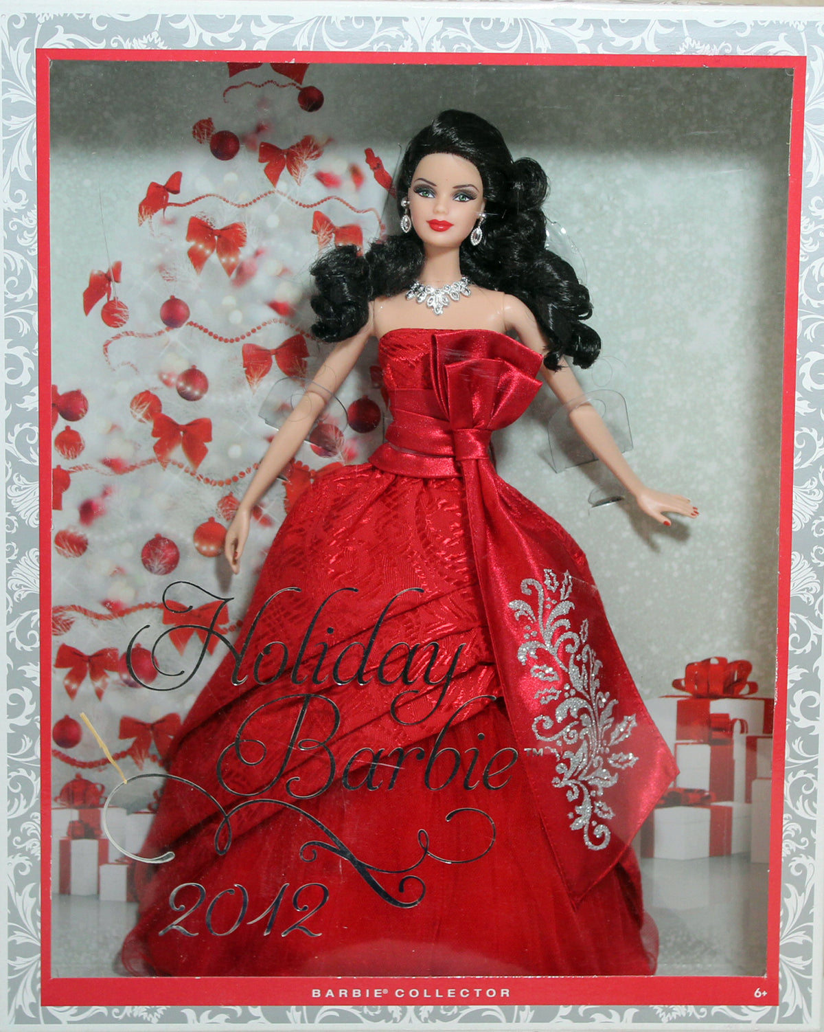 2012 holiday dresses Happy Holidays Barbie (W3538) holiday barbie 2010