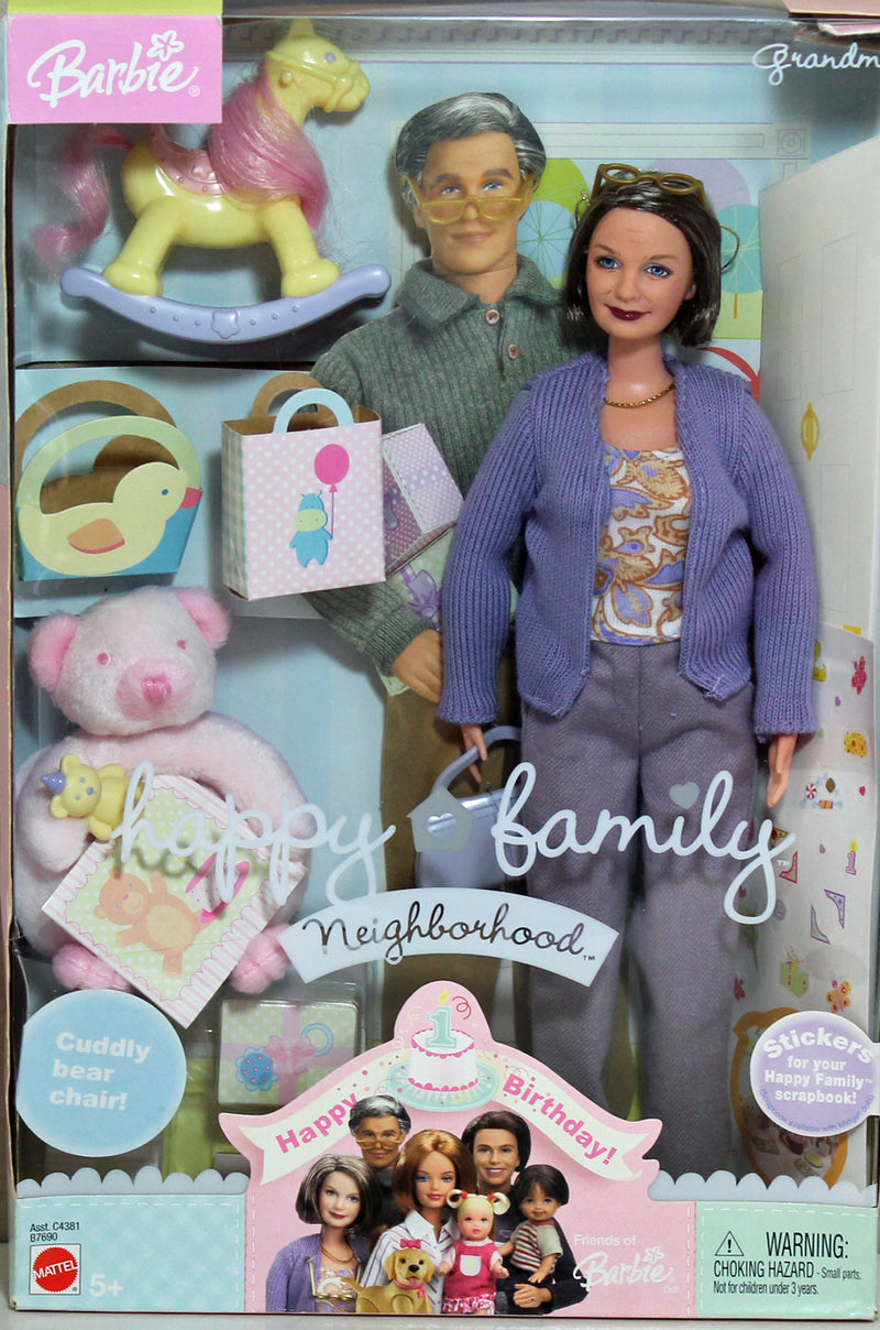 2003 Happy Family Neighborhood Grandma Barbie (B7690)