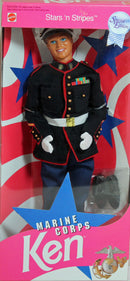 1991 Stars 'n Stripes Marine Corps Ken Barbie (7574)