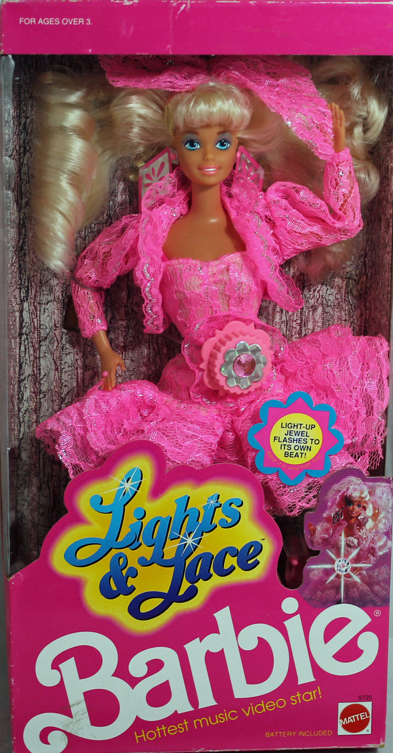 1990 Lights & Lace Barbie (9725)