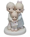 Precious Moments Figurine 100145R, God Bless the Day We Found You- Adoption