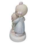 Precious Moments Figurine 100145R, God Bless the Day We Found You- Adoption