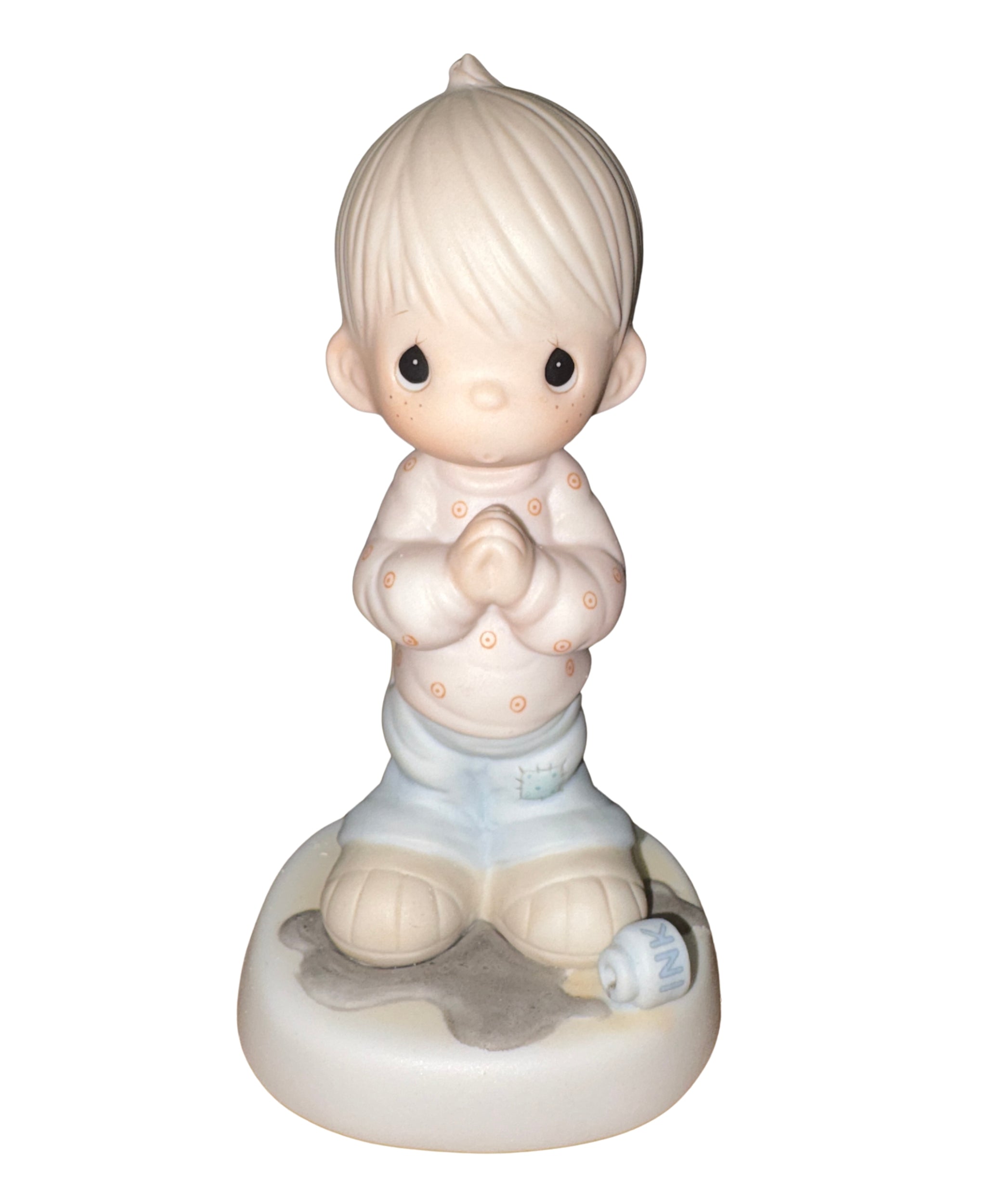 Precious Moments Figurine 100269, Help Lord, I'm in a Spot