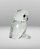 Swarovski Crystal Figurine Owl on Branch, Feathered Beauties, 1003319