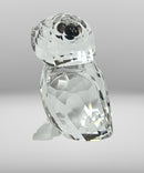 Swarovski Crystal Figurine Owl on Branch, Feathered Beauties, 1003319