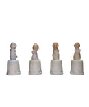 Precious Moments 100641, Four Seasons Series, Thimble Set