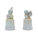 Precious Moments: 100668 Thimble Clowns | Set of 2