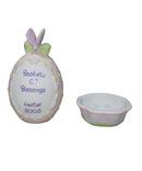 Precious Moments 101564, Baskets of Blessings Egg- 2005
