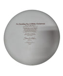 Precious Moments 101834, I'm Sending You a White Christmas Plate- 1986