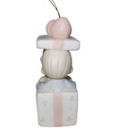 Precious Moments Ornament 102350, Our First Christmas Together- 1986