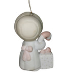 Precious Moments Ornament 102504, Baby's First Christmas- 1986