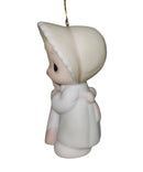 Precious Moments Ornament 102504, Baby's First Christmas- 1986