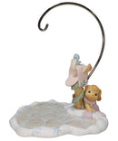 Precious Moments 104025, Dog and Mailbox Winter Vignette Accessory