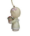 Precious Moments Ornament 104790, Bringing Bouquets of Love- Daughter
