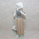 Lladró Figurine: 1052 Girl with Duck