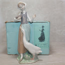 Lladró Figurine: 1052 Girl with Duck