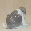 Lladró Figurine: 1071 Sitting Beagle Puppy