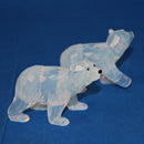 Swarovski Figurine: 1080774 White Opal Polar Bear Cubs