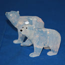 Swarovski Figurine: 1080774 White Opal Polar Bear Cubs