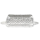 Waterford Crystal: Araglin Covered Butter Dish, 7.75"