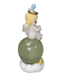 Precious Moments Figurine 110912, Just Sittin' On Top of the World Angel on Globe