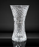 Waterford Crystal Glandore Flower Vase, 8" - Plain Top Rim