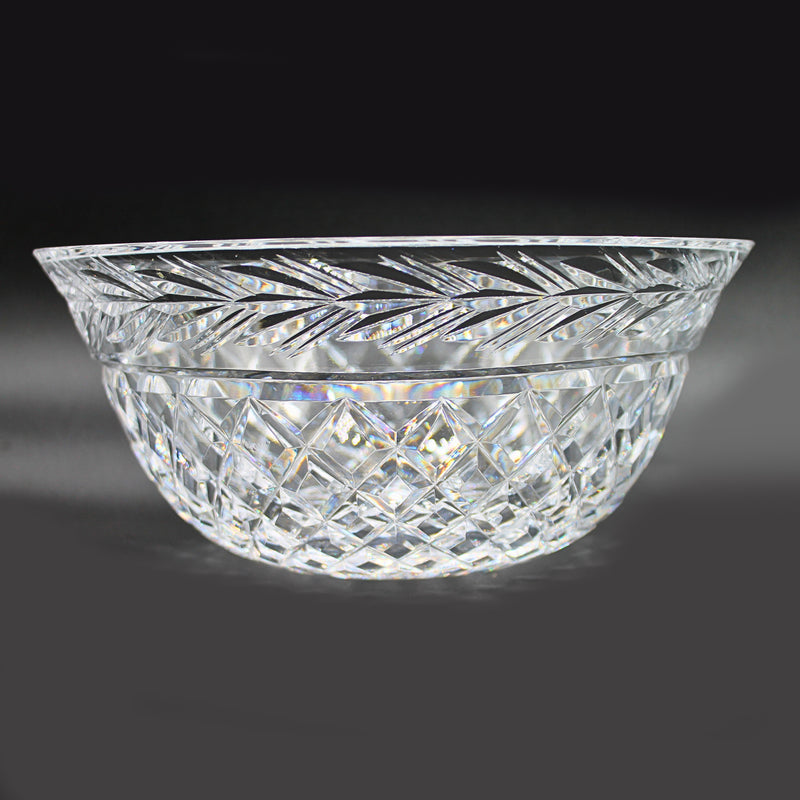 Waterford Crystal: Glandore Round Bowl, 9"