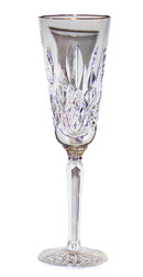 Waterford Stemware: 8.6" Tall Fluted Champagne - Lismore Golden