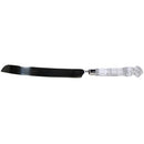 Waterford Crystal: Lismore Cake Knife with Stainless Blade, 14"