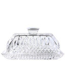 Waterford Crystal: Lismore 1/4 Pound Covered Butter , 7"