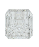 Waterford Crystal: Lismore Square Candle Holder, 2.63"