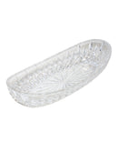 Waterford Crystal: Lismore Oval Celery Dish, 10.75"