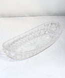 Waterford Crystal: Lismore Oval Celery Dish, 10.75"