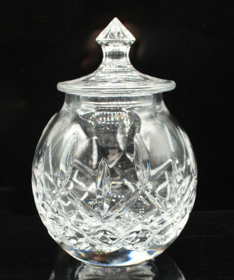 Waterford Crystal: Lismore Honey Jar & Lid, 5"