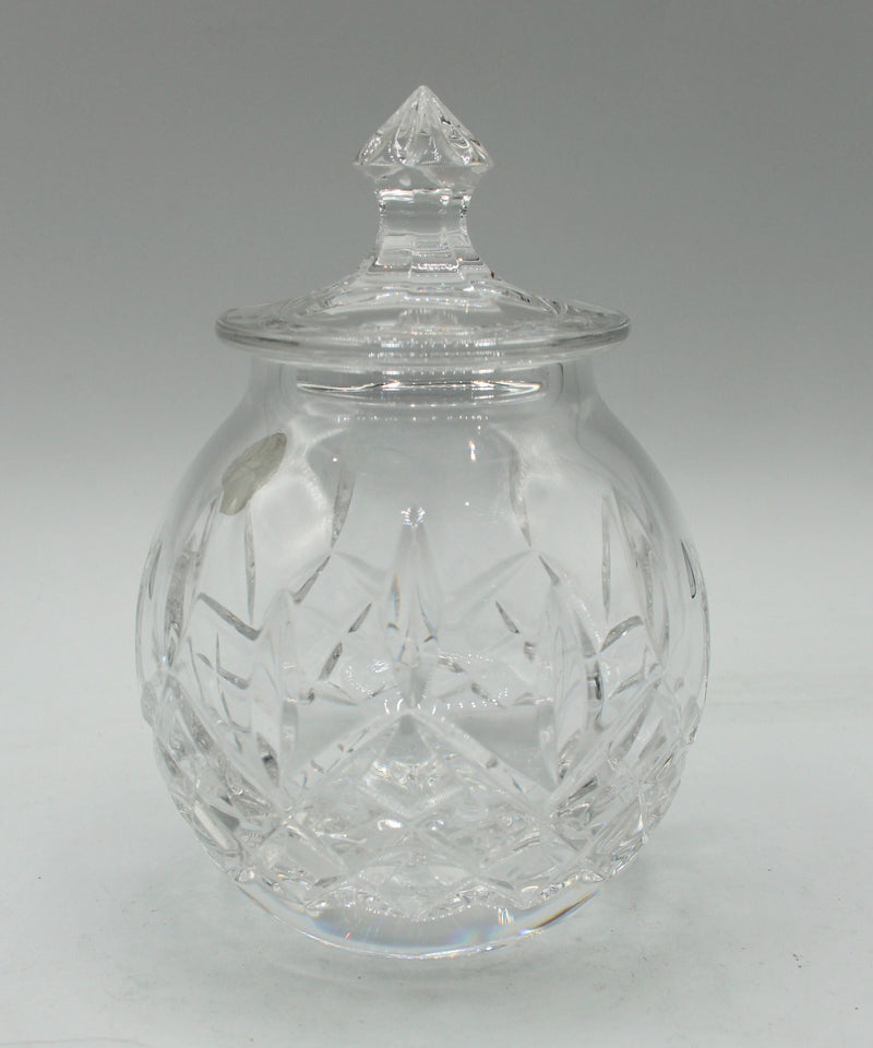 Waterford Crystal: Lismore Honey Jar & Lid, 5"