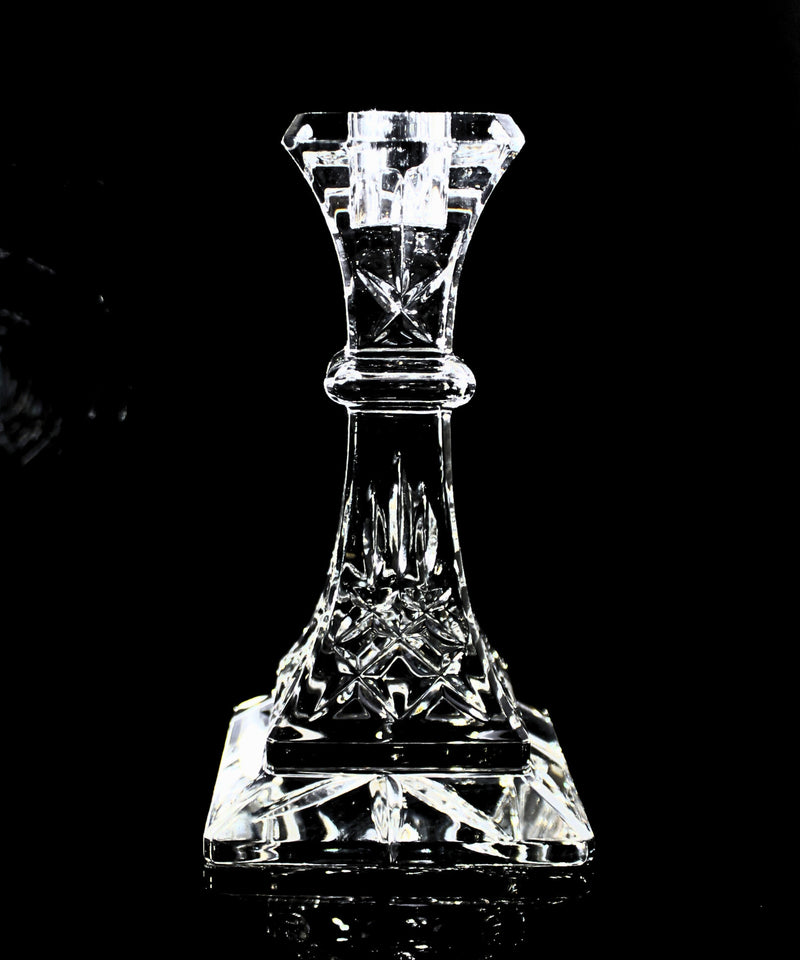 Waterford Crystal: Lismore Single Light Candlestick, 6" (Pair)