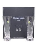 Waterford Crystal: Lismore Pilsner Glasses, 8.3" - Boxed Set of 2