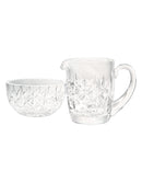 Waterford Crystal: Lismore Creamer & Open Sugar Set, 3.75"